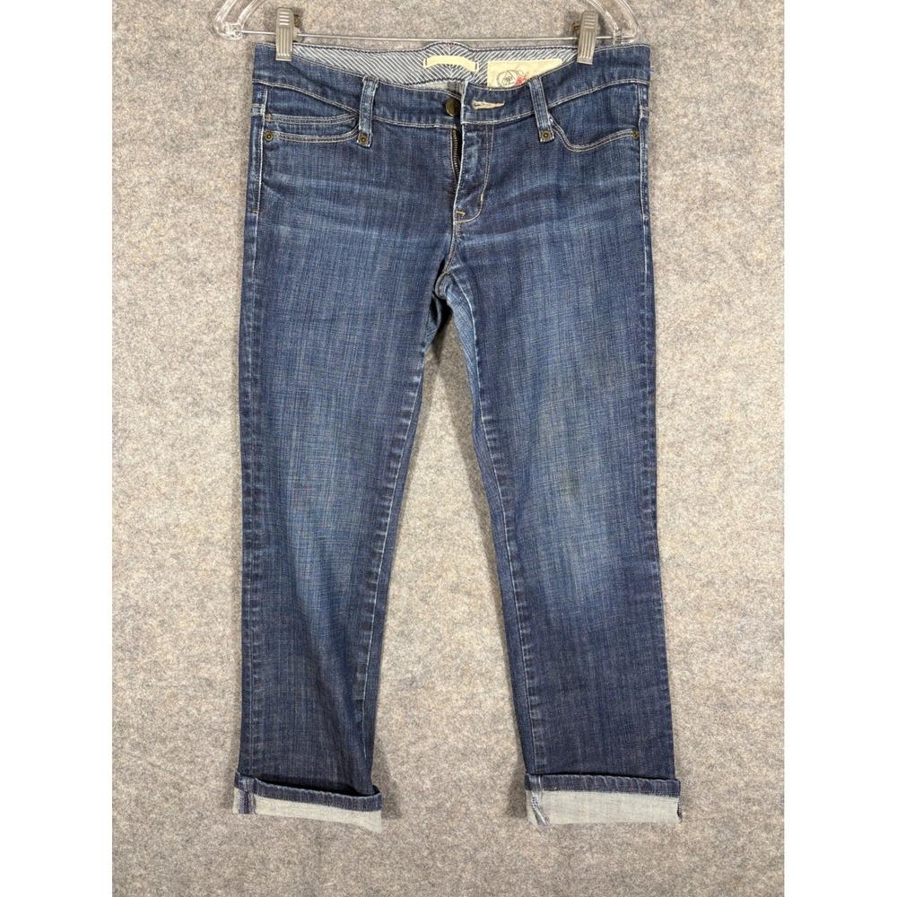 Gap 1969 Limited Edition Dark Wash Denim Cropped‎ Jeans - Women's